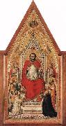 The Stefaneschi Triptych: St Peter Enthroned GIOTTO di Bondone